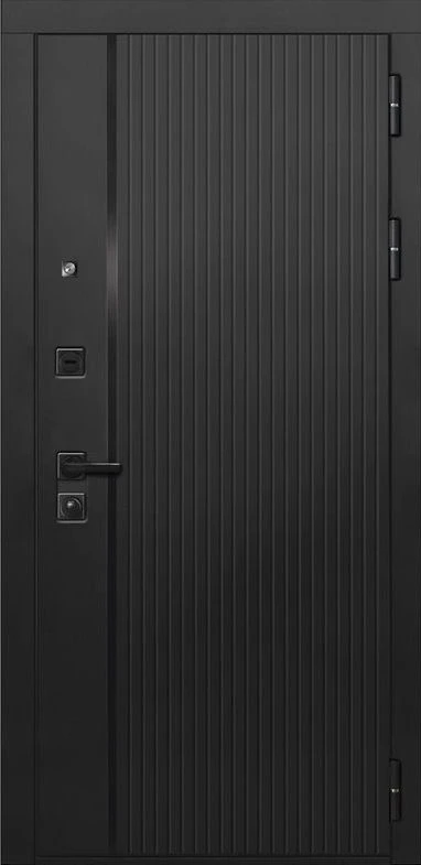 Входная дверь ДвериПРО L-45 Экошпон СБ-3 (16мм, венге) DPRO198326 внешняя сторона