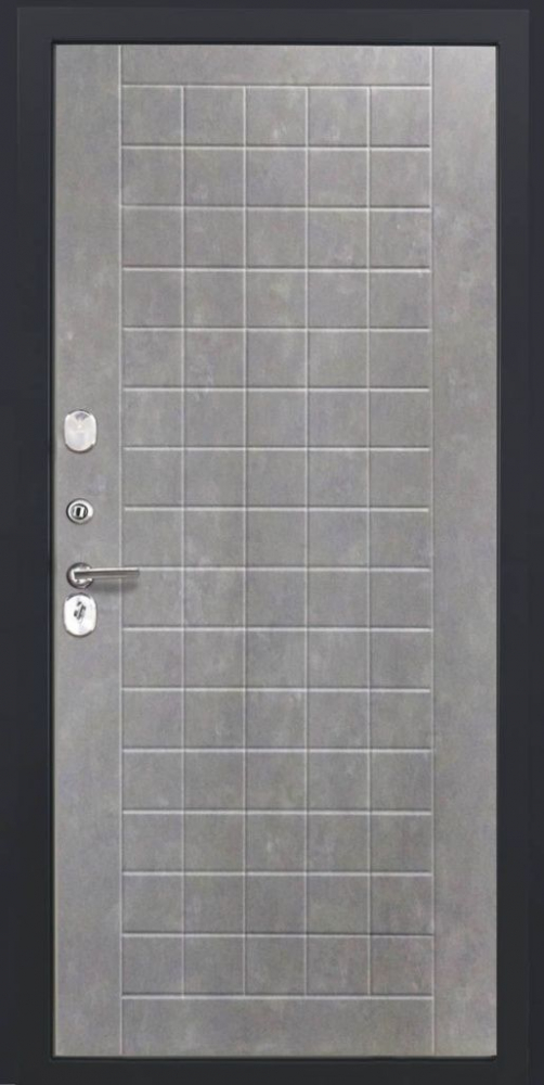 Входная дверь ДвериПРО L-43 ФЛ-256 (10мм, бетон пепельный) DPRO197936 внутренняя сторона