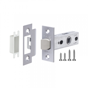Защелка врезная PLASTP12-45-25 SSC сатинированный хром