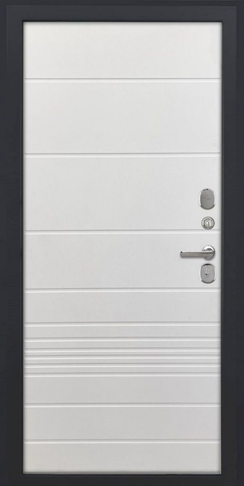 Входная дверь ДвериПРО Д-68 ФЛ-700 (10мм, ясень белый) DPRO198015 внутренняя сторона